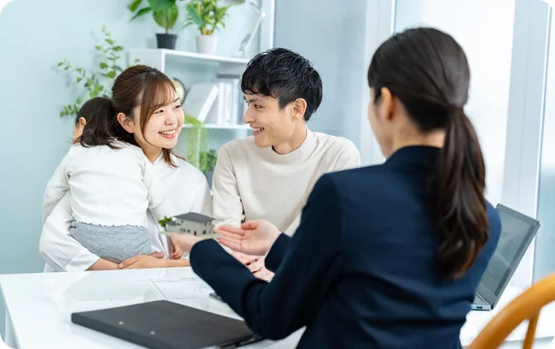 ご家族へのプラン提案の様子